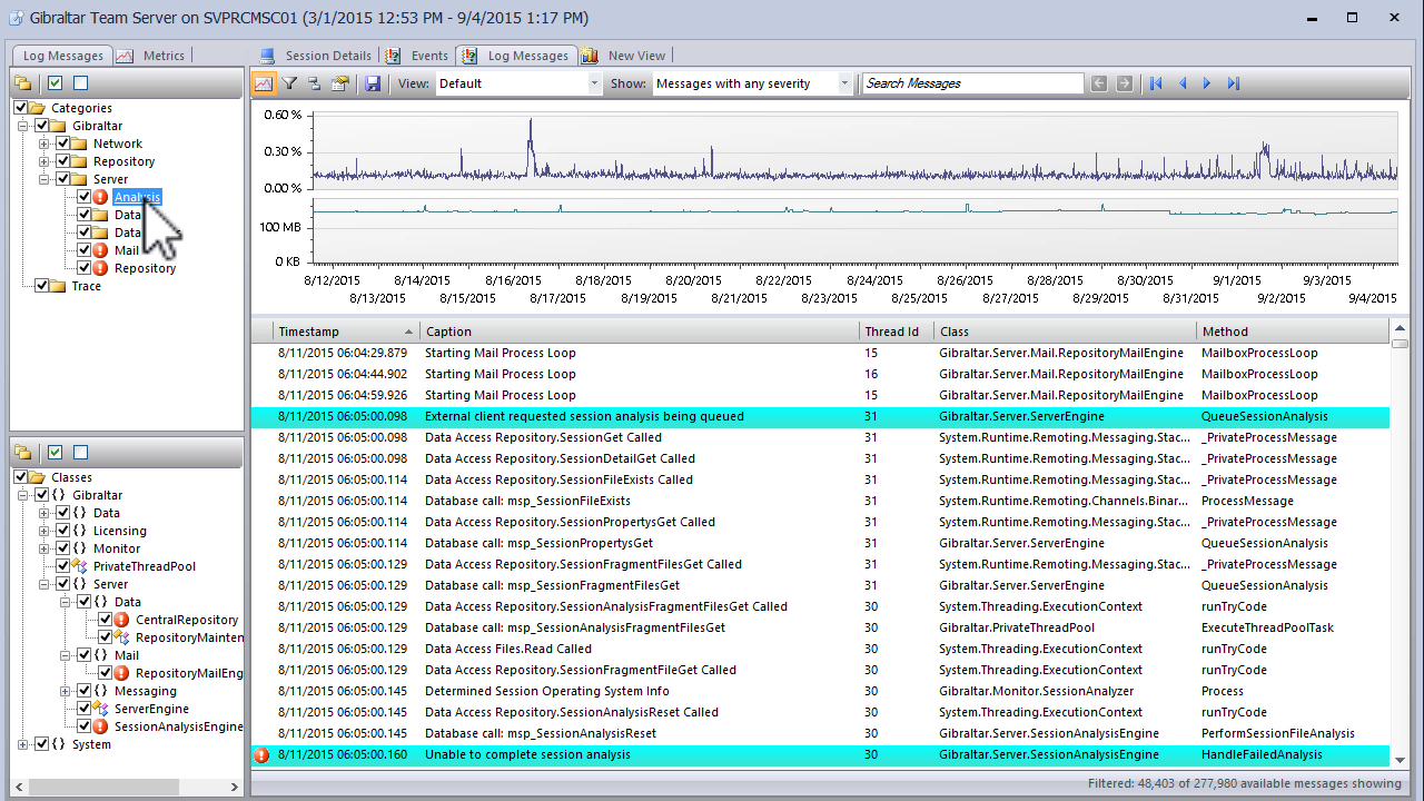 Loupe Log Viewer