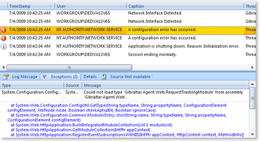 Monitor ASP.net websites