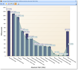 Monitor ASP.NET WebSites Page Hits Chart