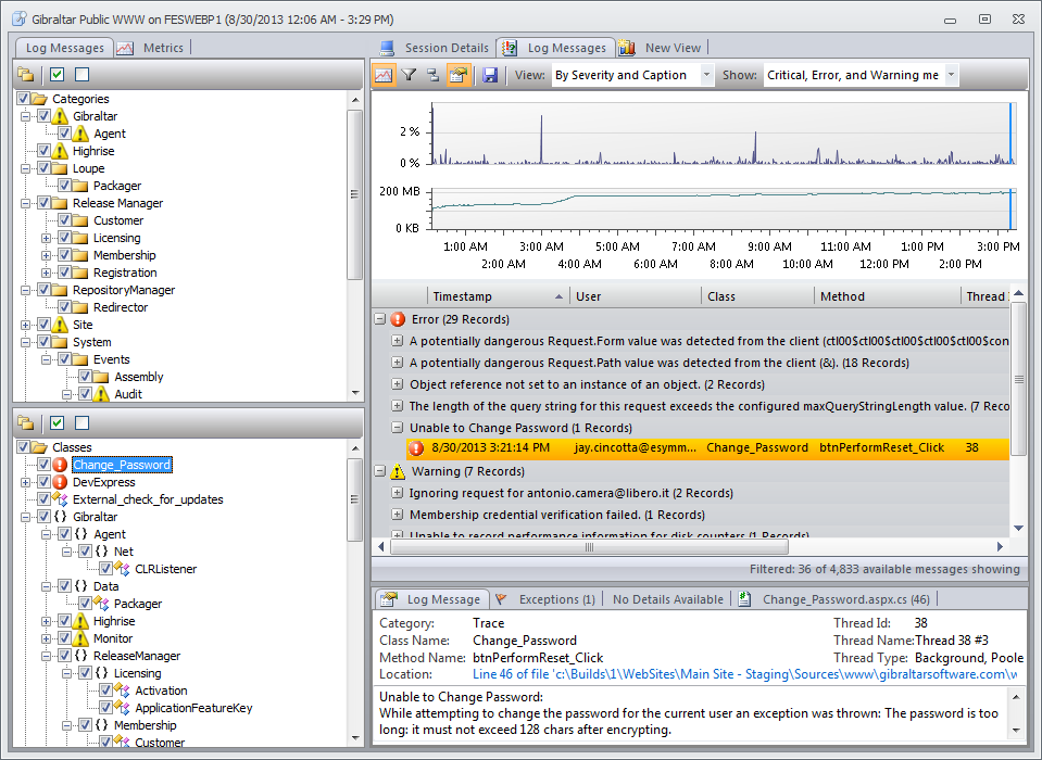 Free Log Viewer for .NET and Java Applications - Loupe