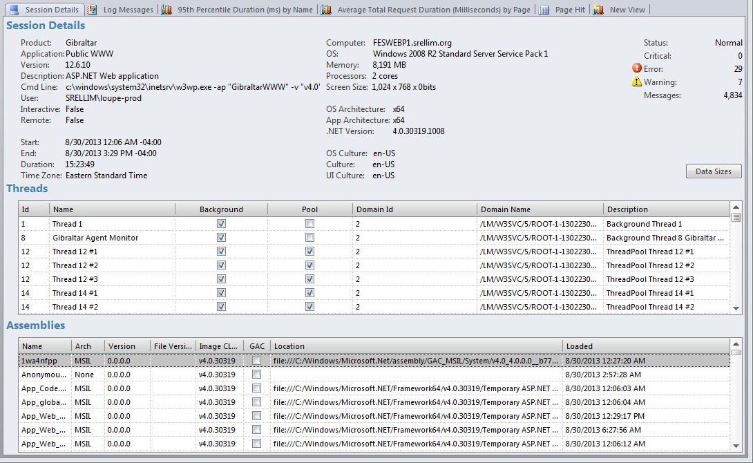 Free Log Viewer for and Java Applications Loupe